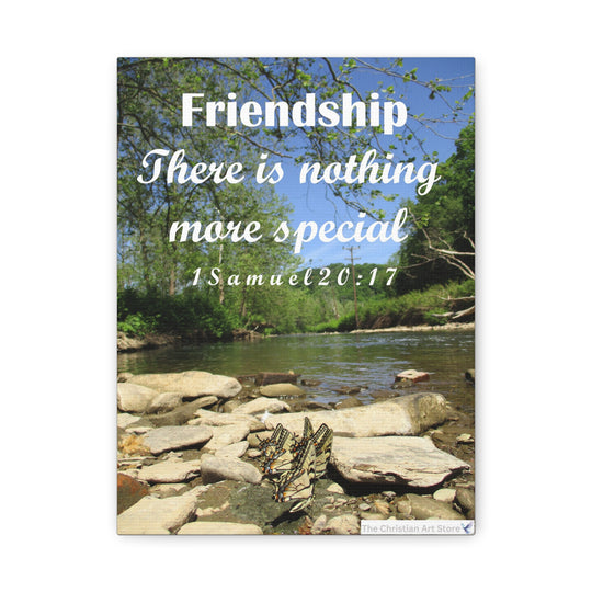 1 Samuel 20:17 Canvas