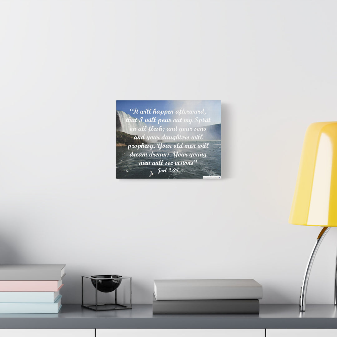 Joel 2:28 Canvas