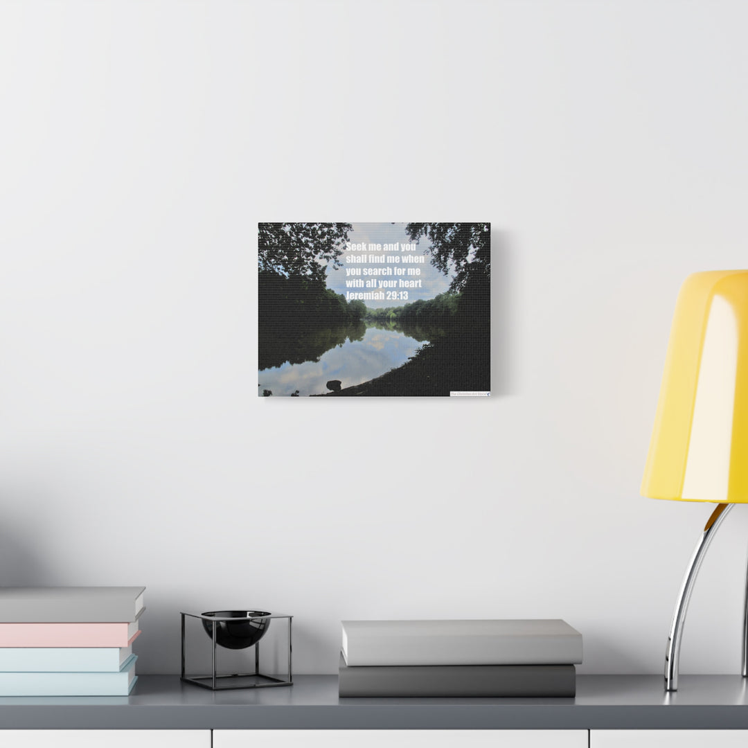 Jeremiah 29:13 Canvas