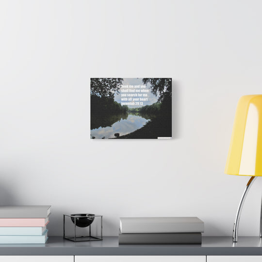 Jeremiah 29:13 Canvas