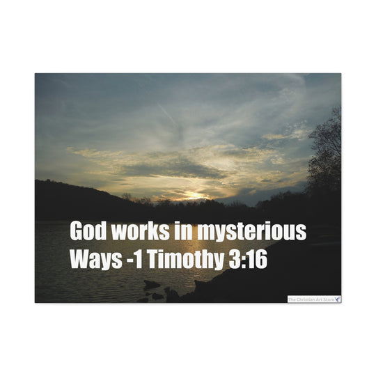 1 Timothy 3:16 Canvas