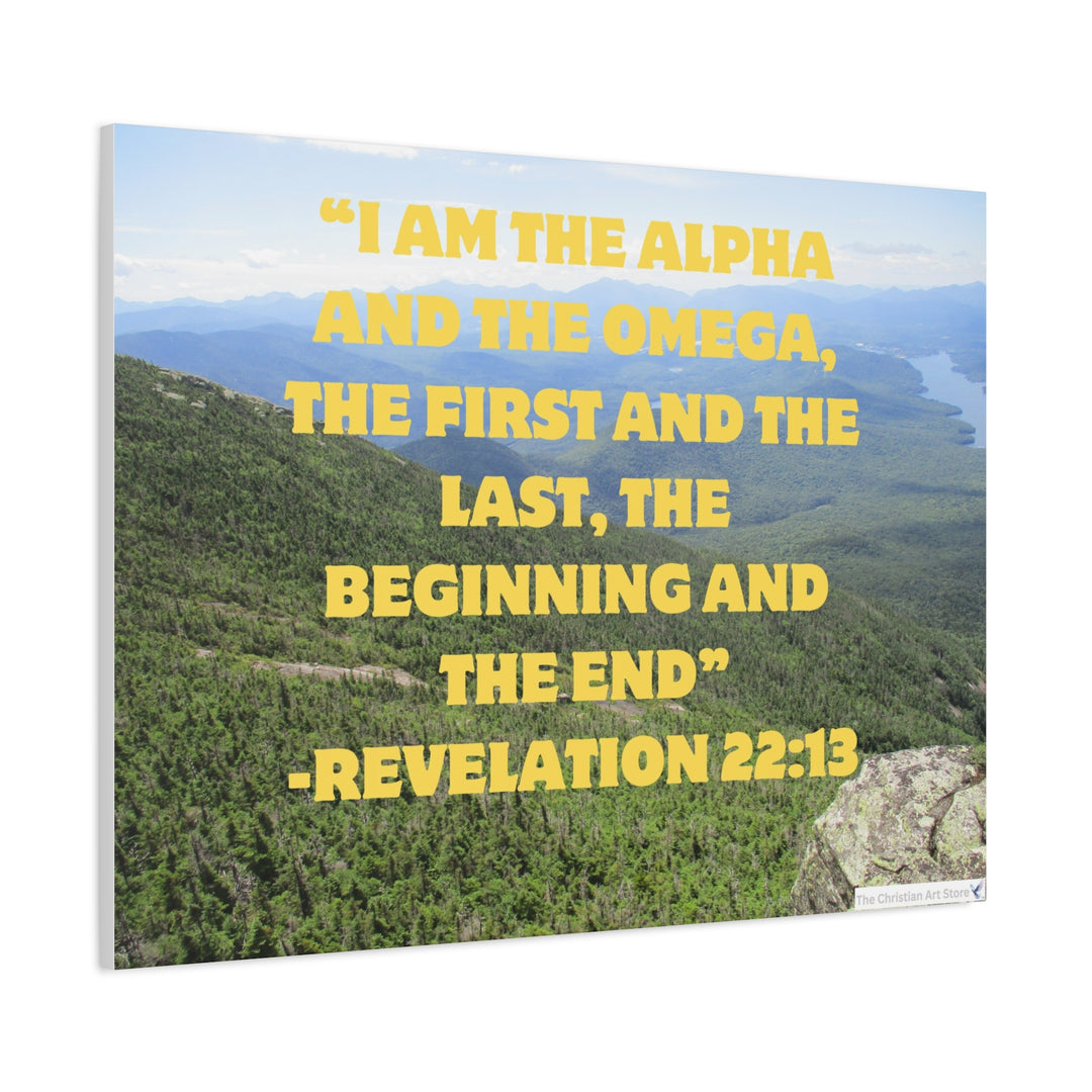 Revelation 22:13 Canvas
