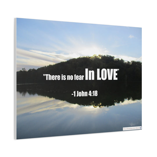 1 John 4:18 Canvas