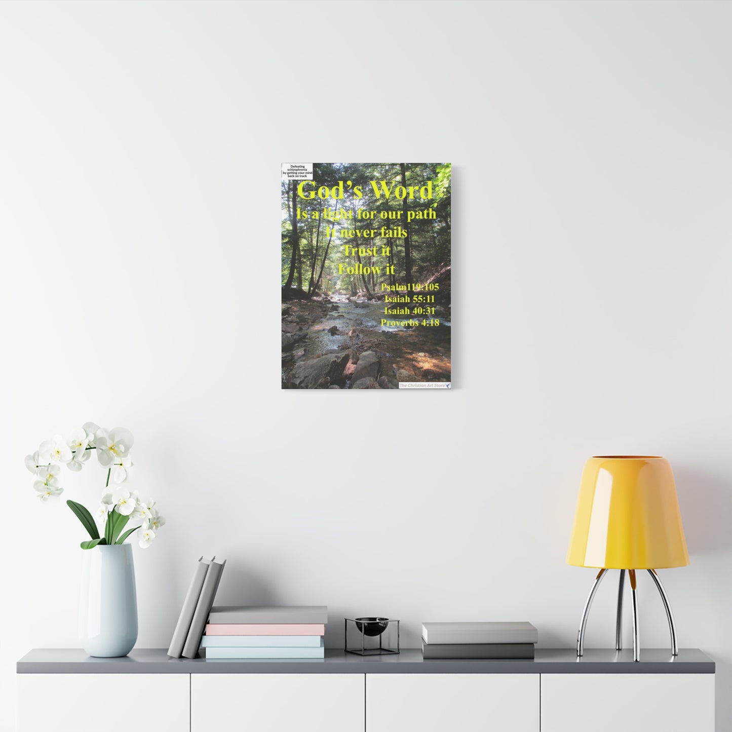 Defeating schizophrenia canvas