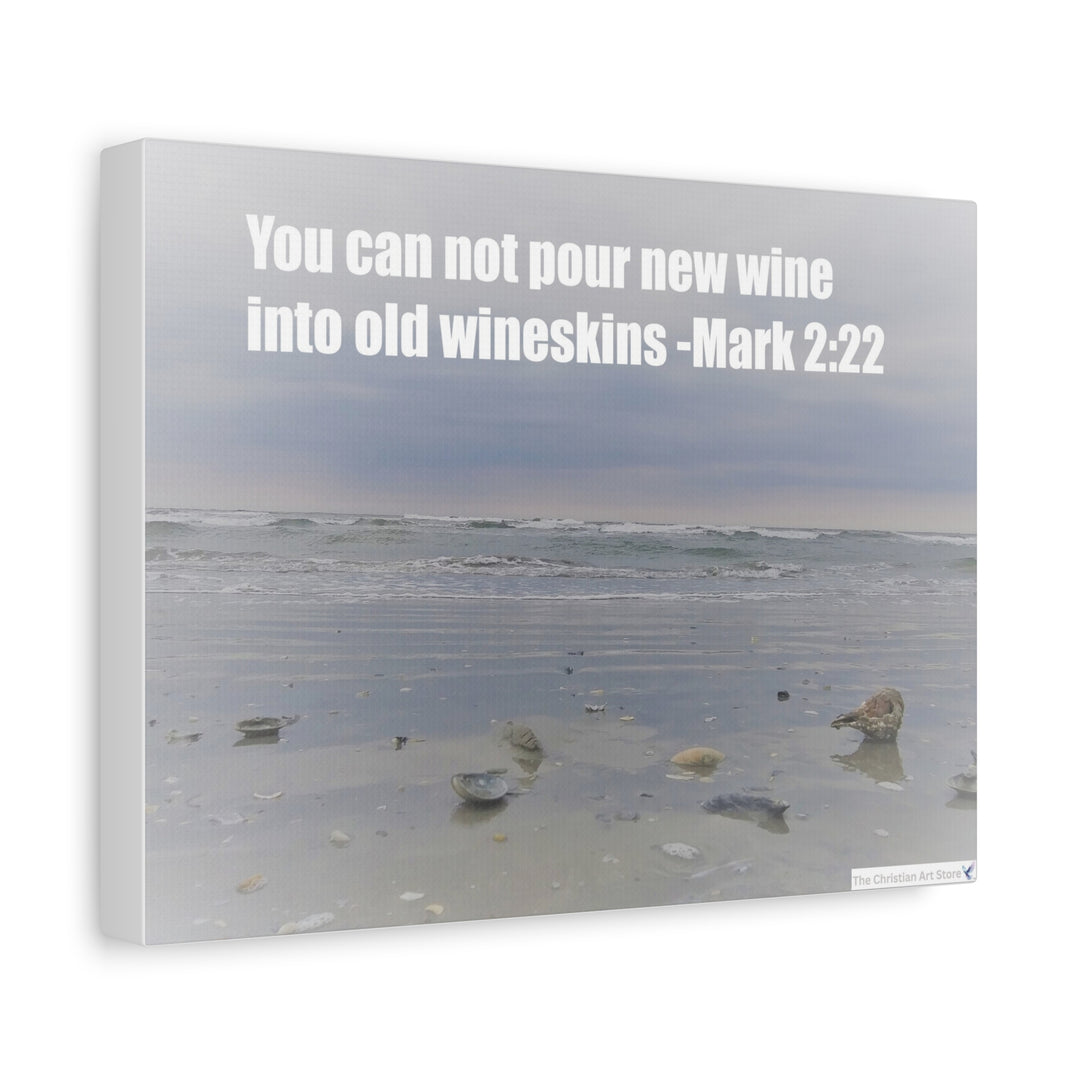 Mark 2:22 Canvas