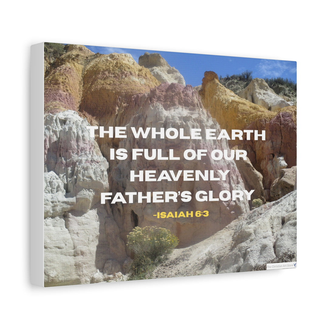 Isaiah 6:3 Canvas