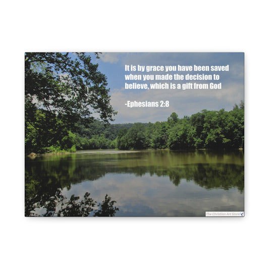 Ephesians 2:8 Canvas