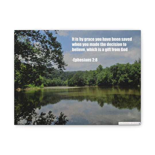 Ephesians 2:8 Canvas