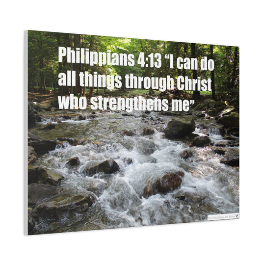 Philippians 4:13 Canvas