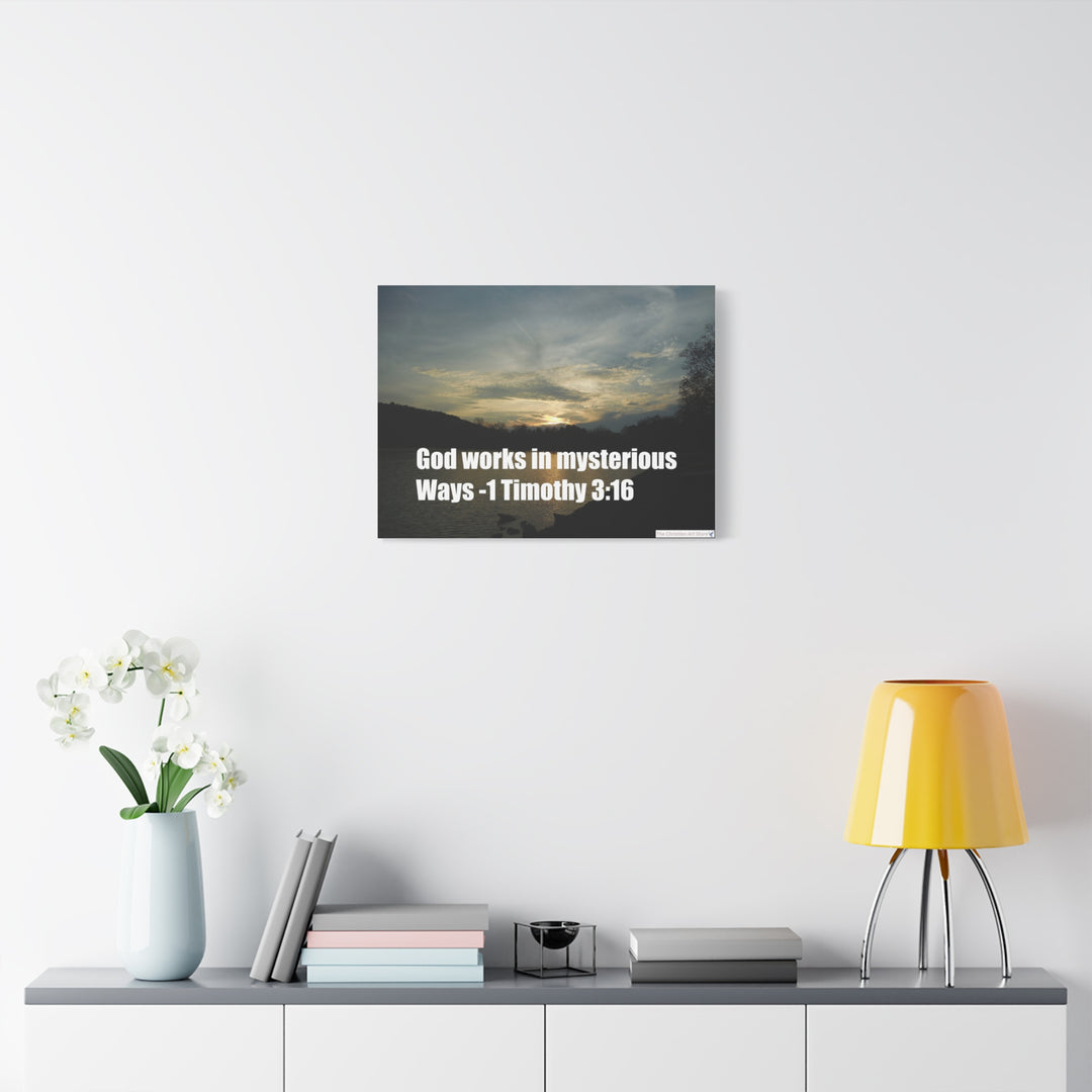 1 Timothy 3:16 Canvas