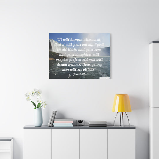 Joel 2:28 Canvas