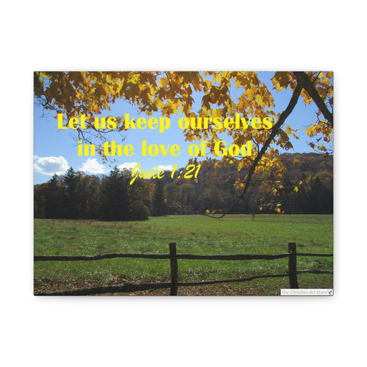 Jude 1:21 Canvas