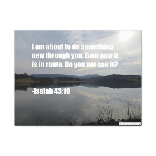 Isaiah 43:19 Canvas