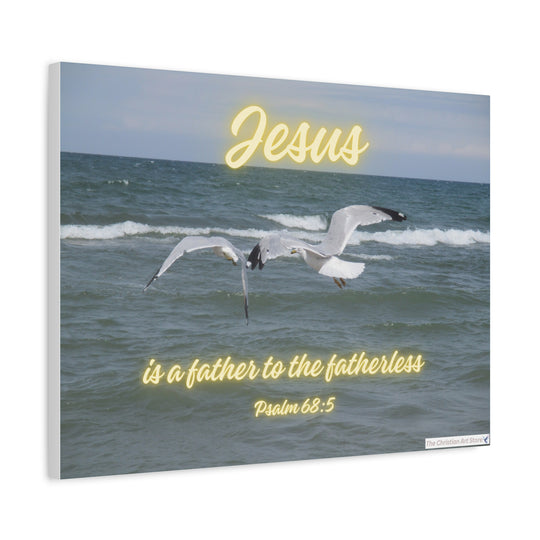 Psalm 68:5 Canvas