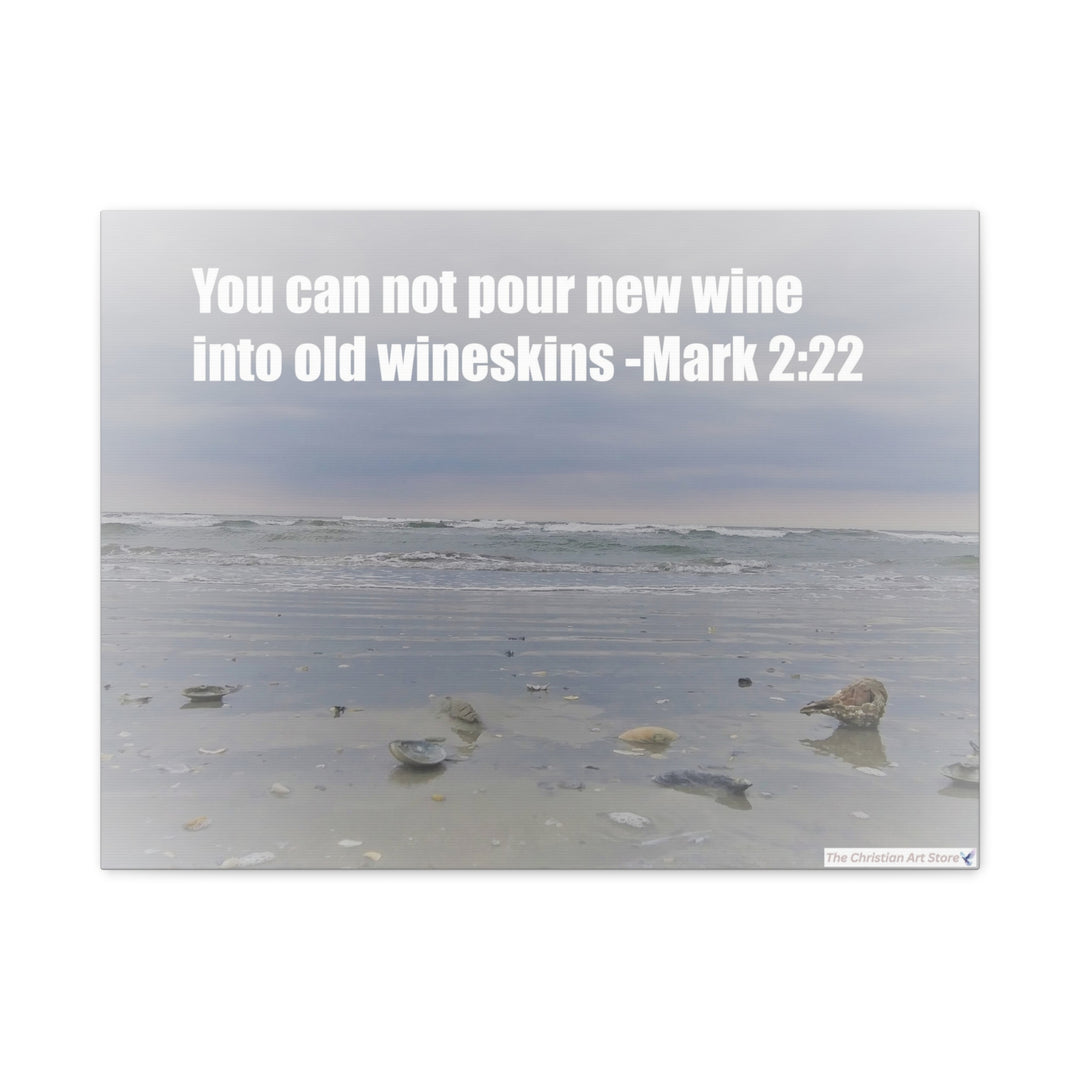 Mark 2:22 Canvas