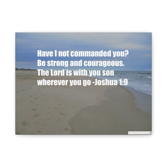 Joshua 1:9 Canvas