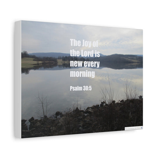 Psalm 30:5 Canvas