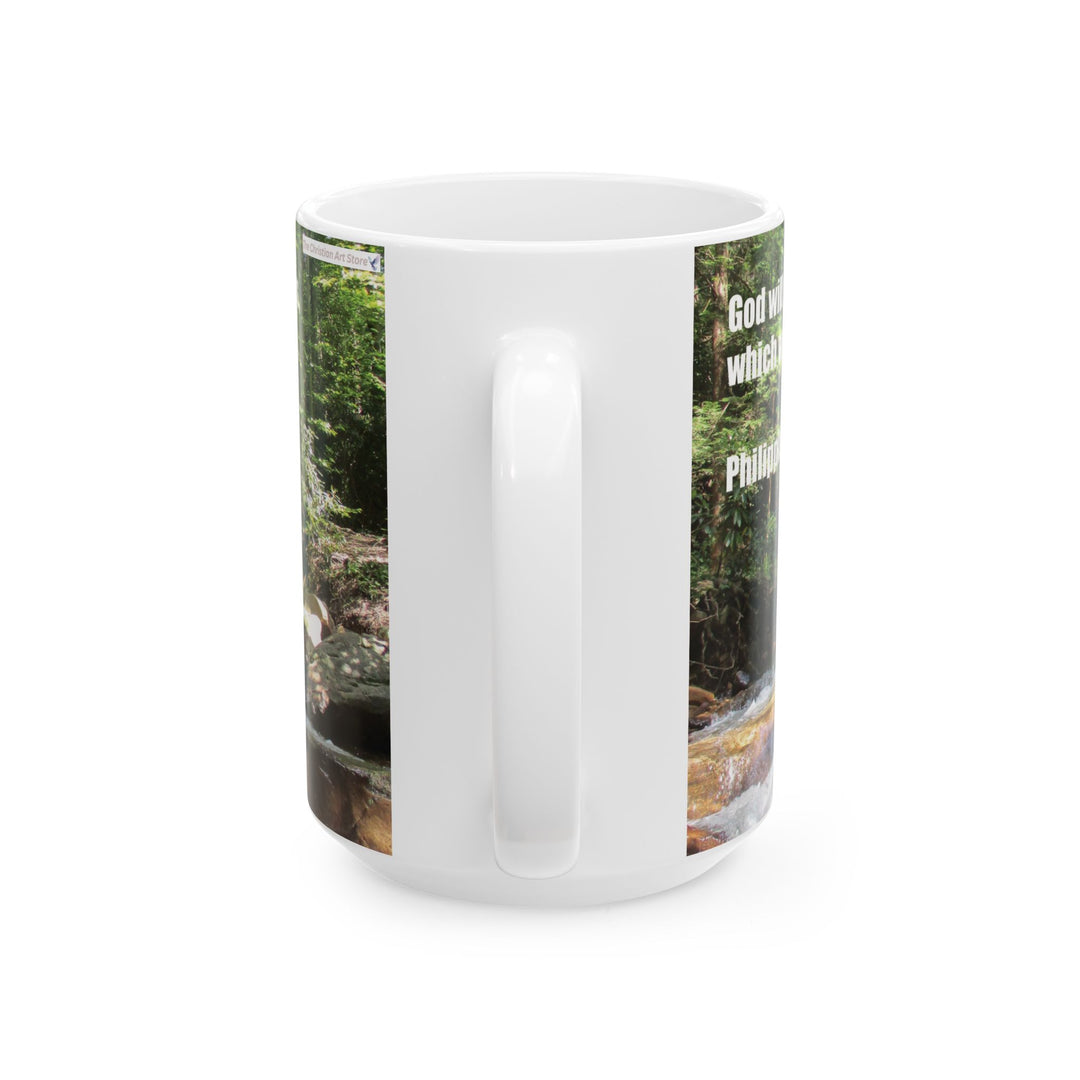 Philippians 4:19 Mug