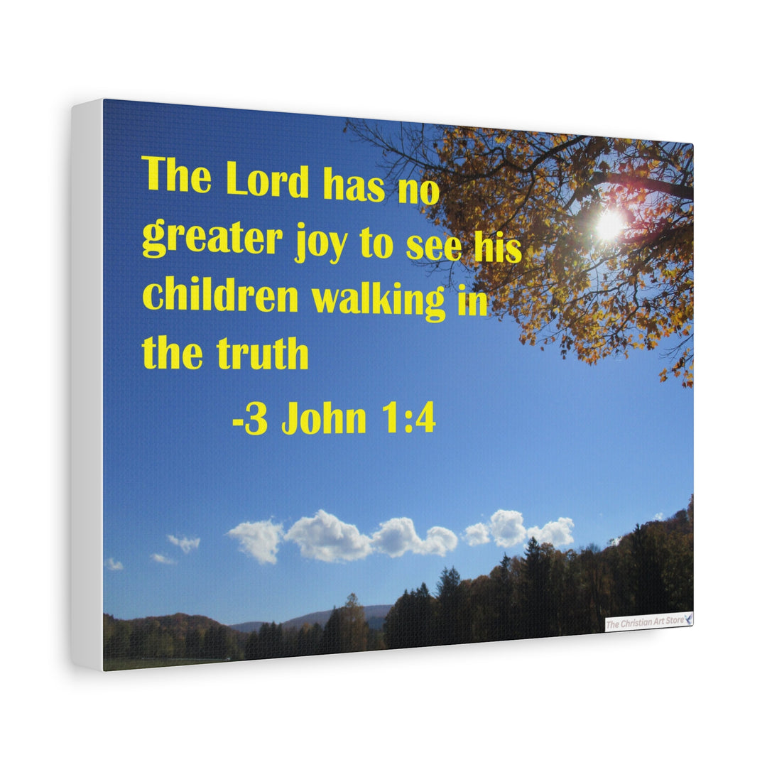 3 John 1:4 Canvas