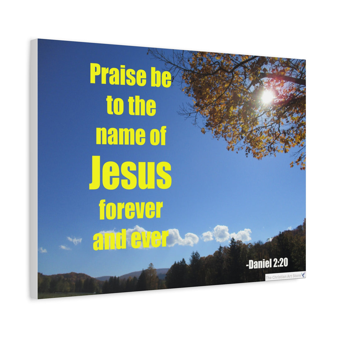 Daniel 2:20 Canvas