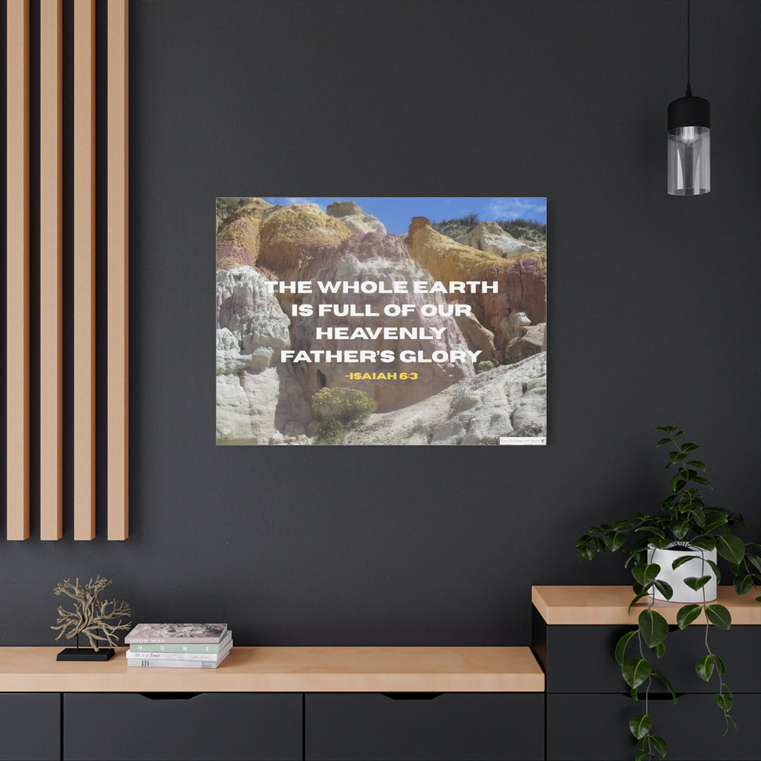 Isaiah 6:3 Canvas