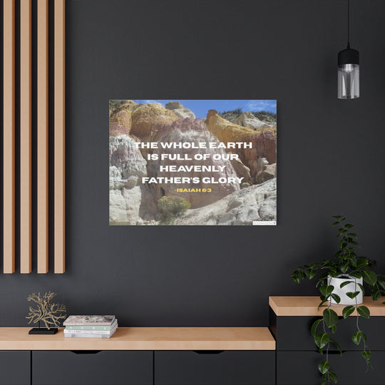 Isaiah 6:3 Canvas