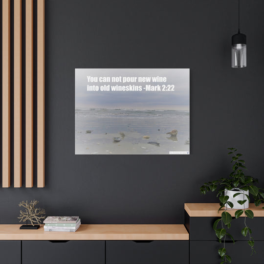 Mark 2:22 Canvas