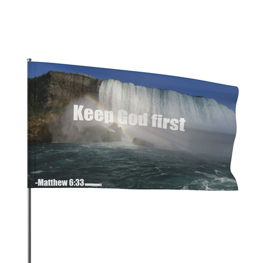 Matthew 6:33 Flag