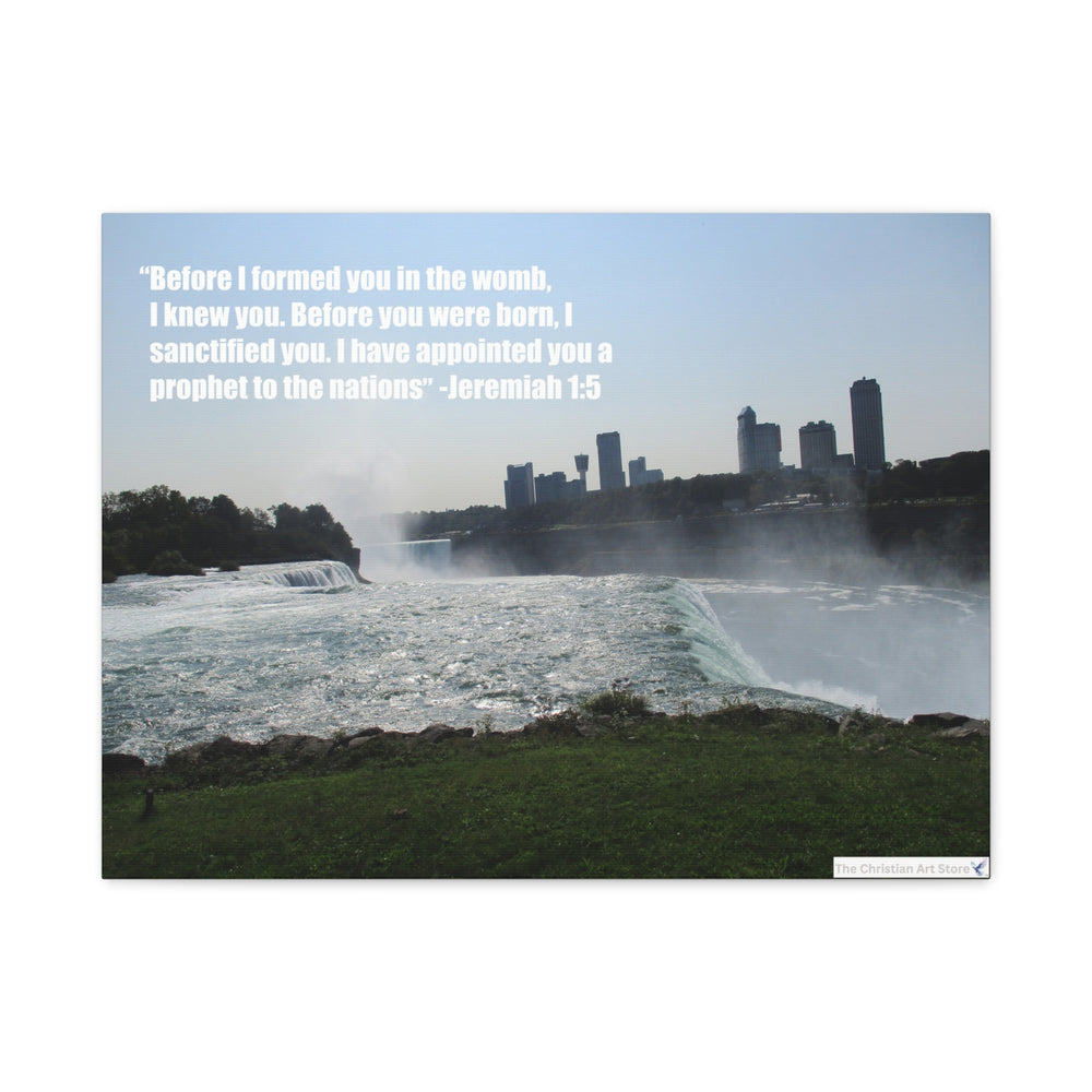 Jeremiah 1:5 Canvas