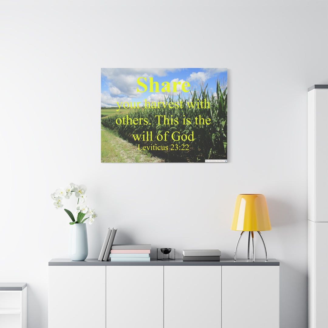 Leviticus 23:22 Canvas