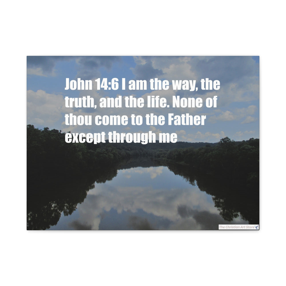John 14:6 Canvas