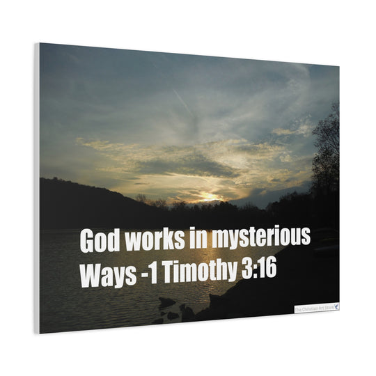 1 Timothy 3:16 Canvas