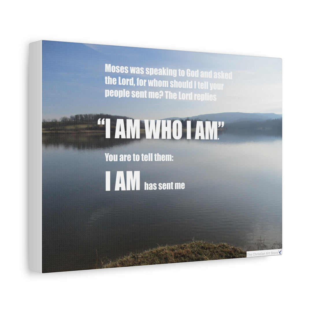 Exodus "I Am Who I Am" Canvas