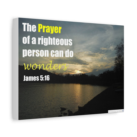 James 5:16 Canvas