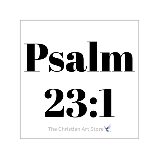 Psalm 23:1 Sticker