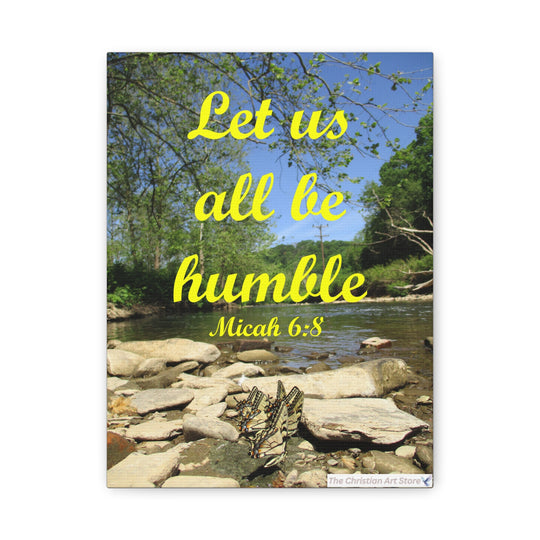 Micah 6:8 Canvas