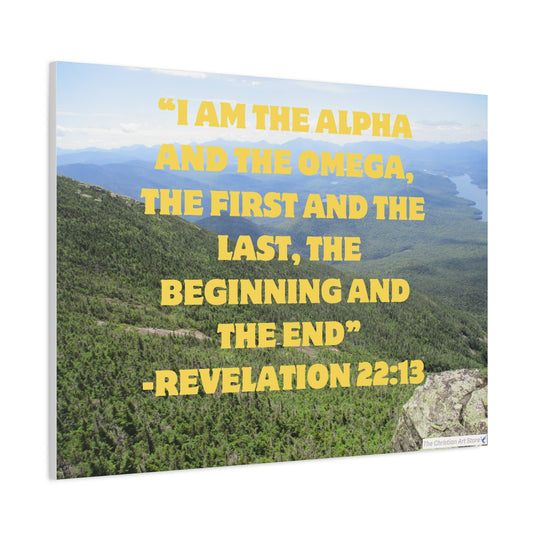 Revelation 22:13 Canvas