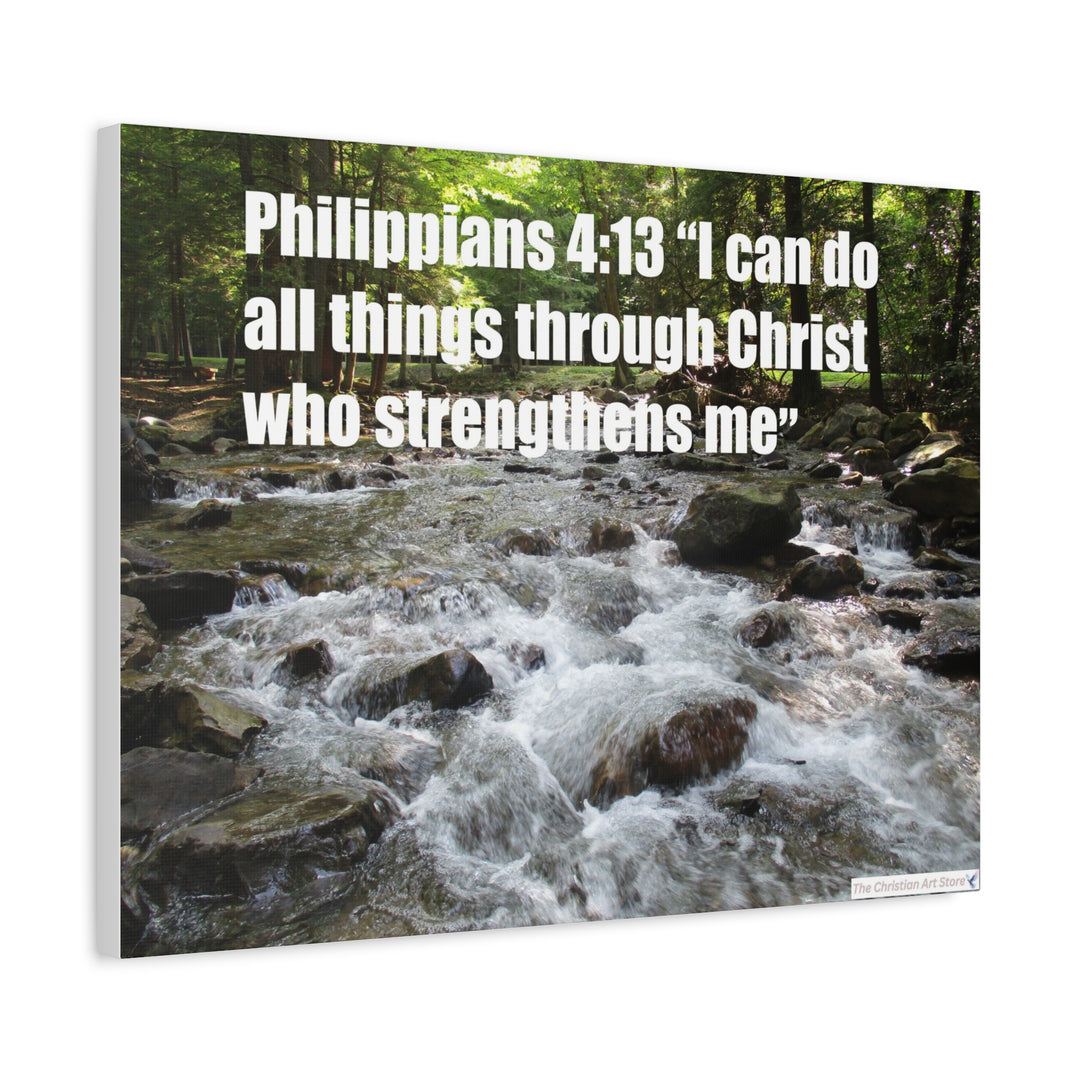 Philippians 4:13 Canvas