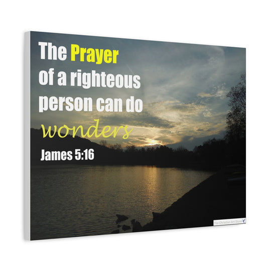 James 5:16 Canvas