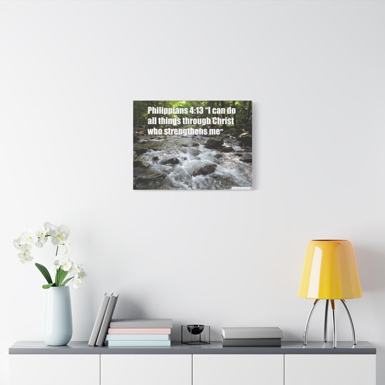 Philippians 4:13 Canvas