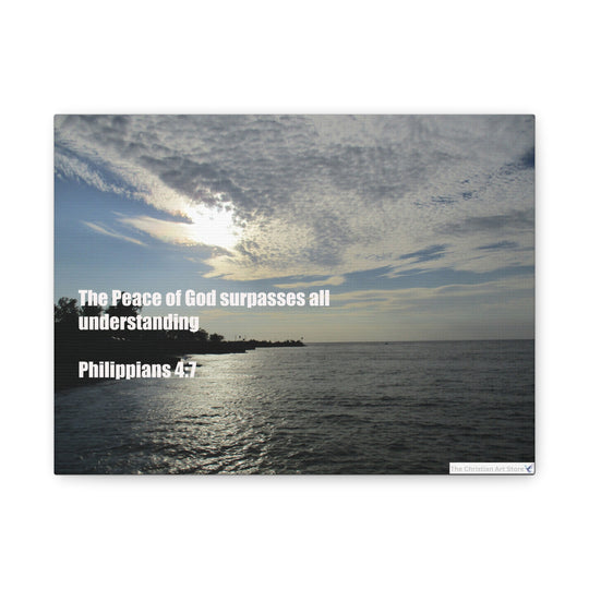 Philippians 4:7 Canvas