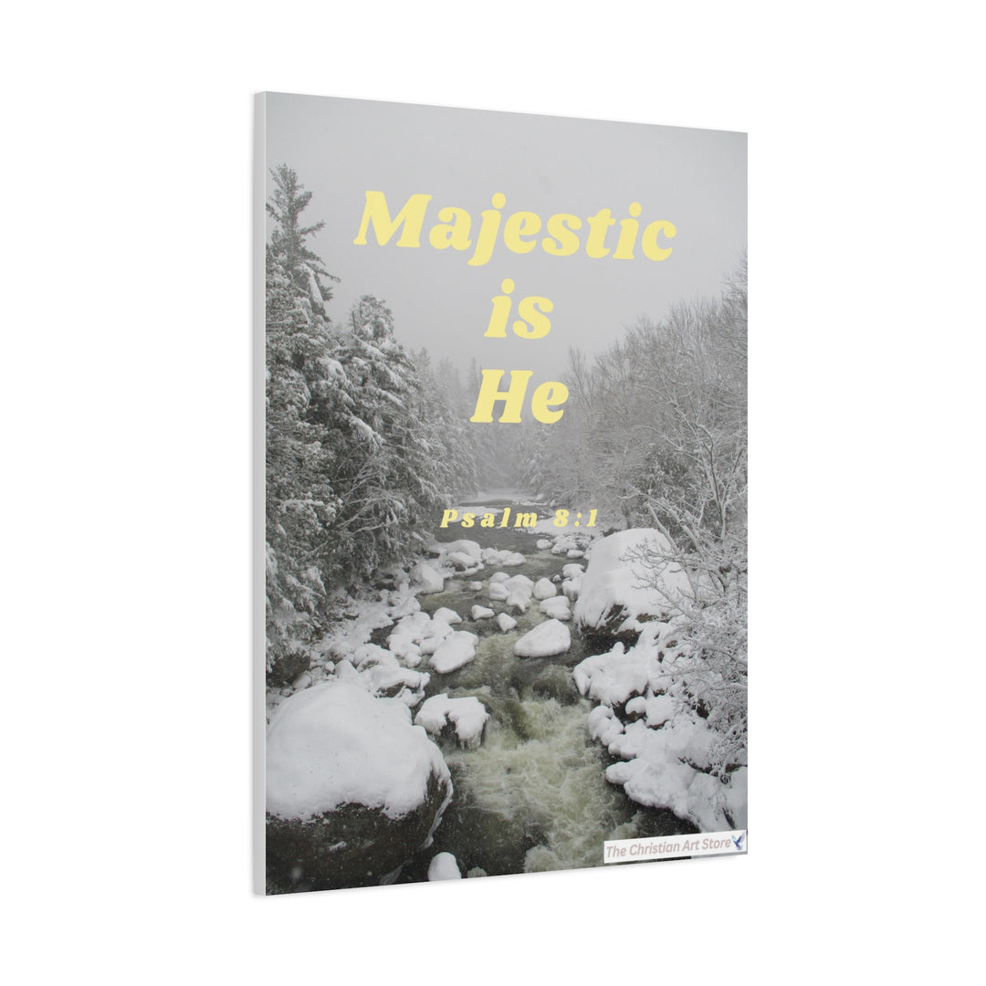 Psalm 8:1 Canvas