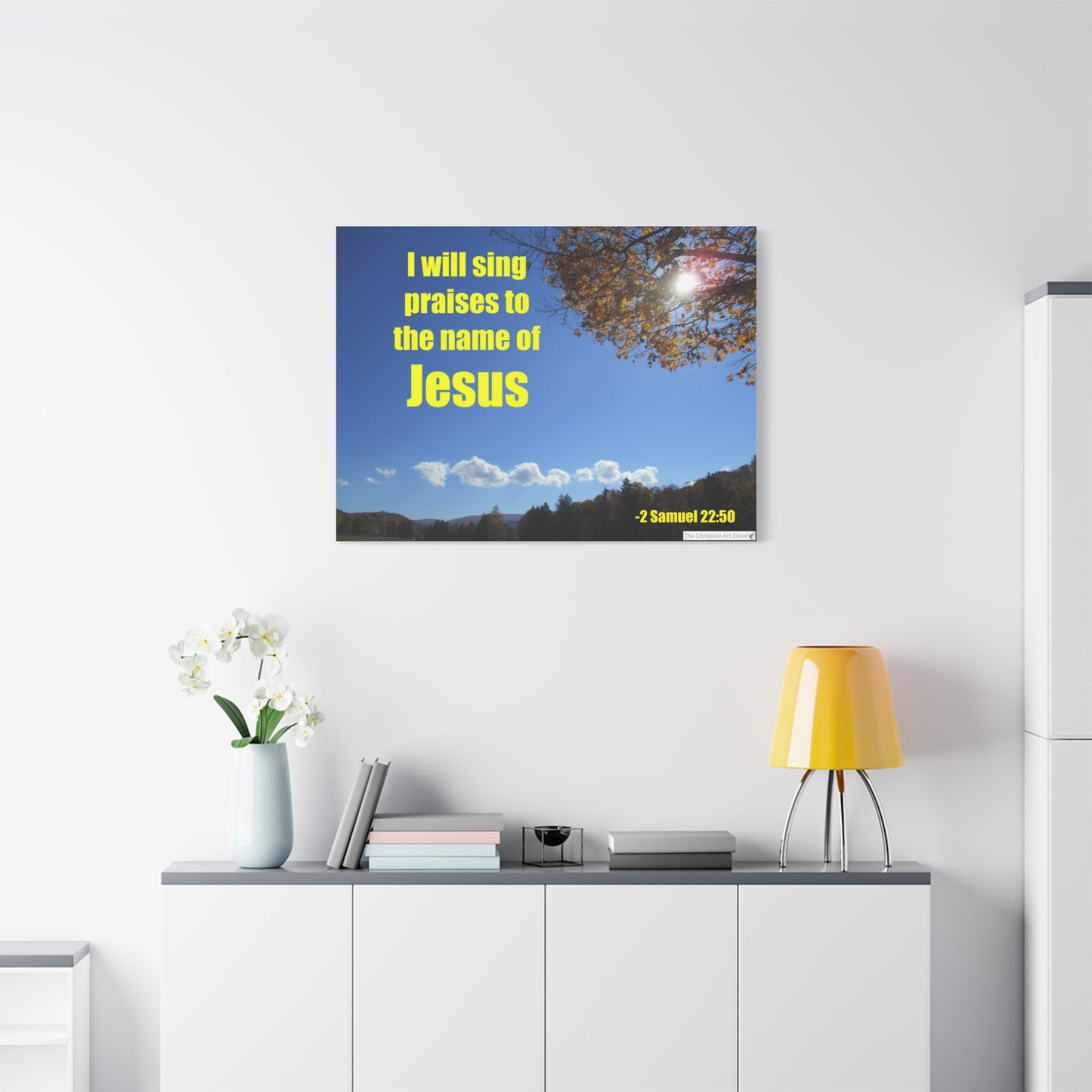2 Samuel 22:50 Canvas