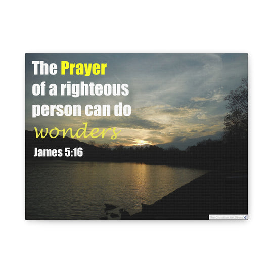 James 5:16 Canvas