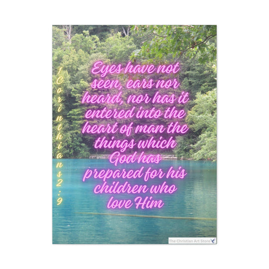 1 Corinthians 2:9 Canvas