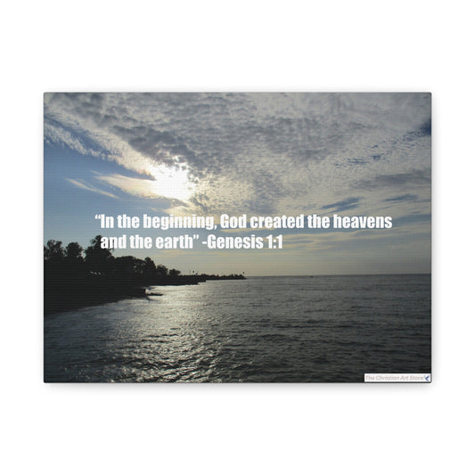Genesis 1:1 Canvas