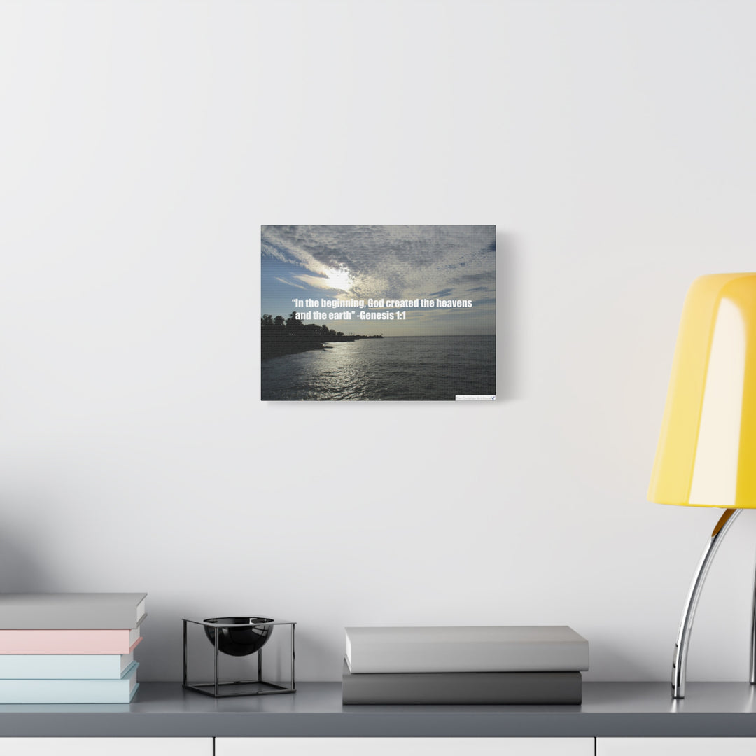 Genesis 1:1 Canvas