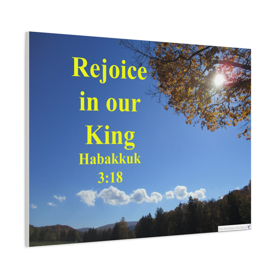 Habakkuk 3:18 Canvas
