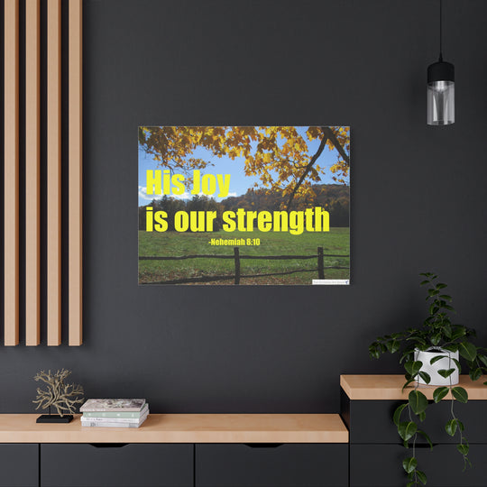 Nehemiah 8:10 Canvas