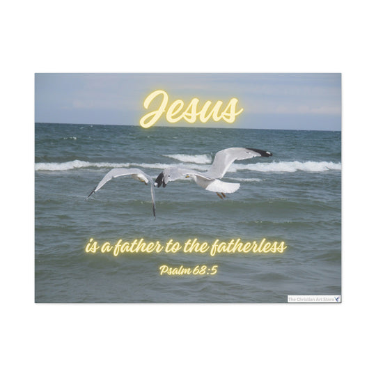 Psalm 68:5 Canvas